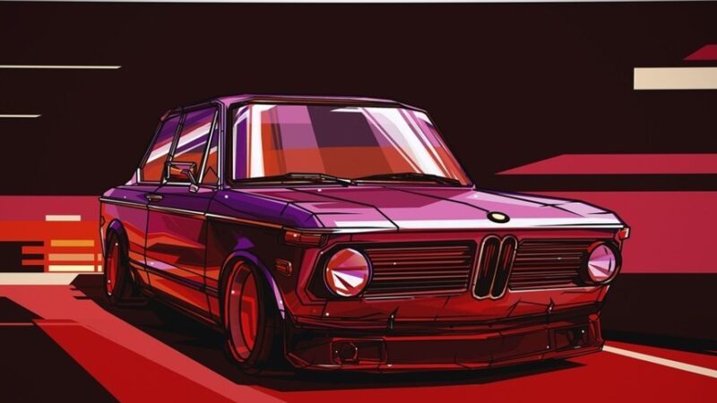 BMW впервые представляет режим Digital Art в автомобиле в сотрудничестве с художником Цао Фэем