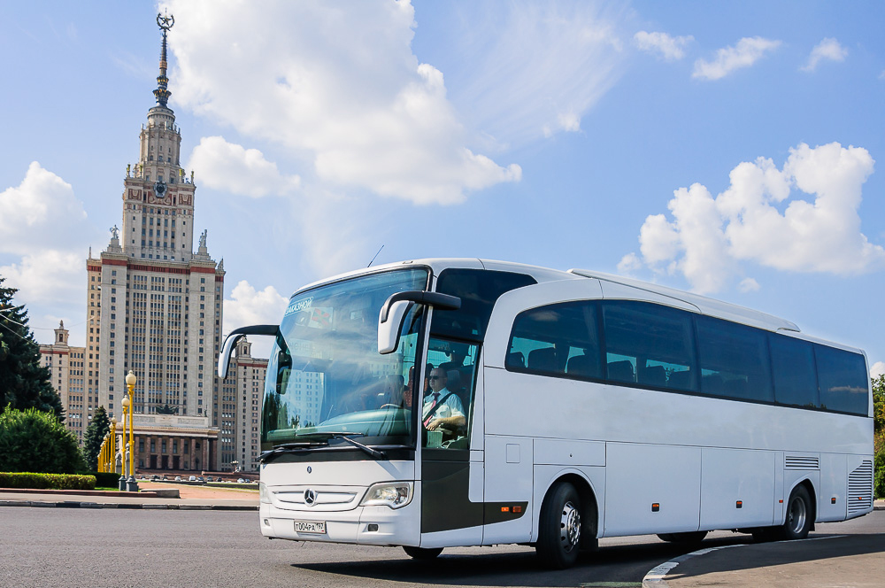 Поездка в Москву, автобус стал спасением