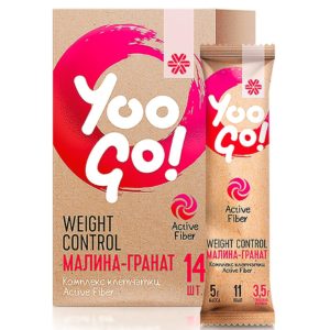 Напиток для контроля веса малина-гранат — Weight Control Yoo Go