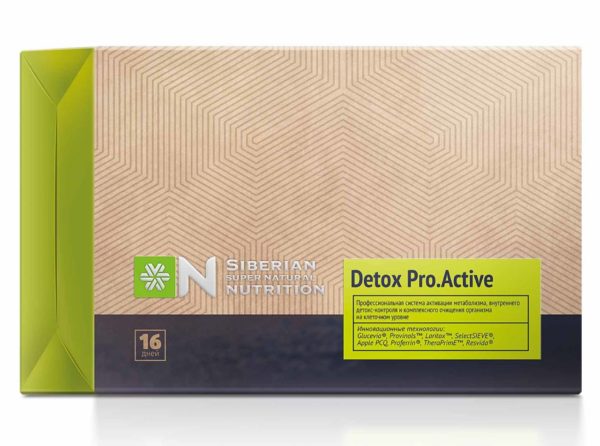 Detox Pro.Active - Siberian Super Natural Nutrition ECO купить выгодно